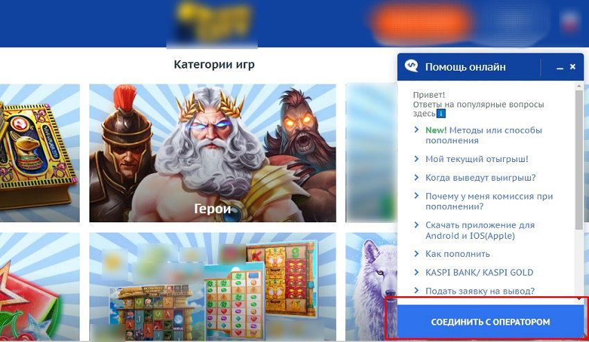 Техподдержка 