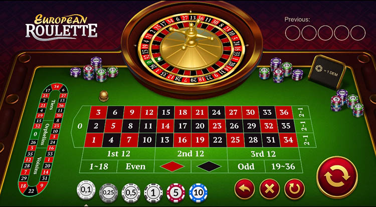 European Roulette от Evoplay